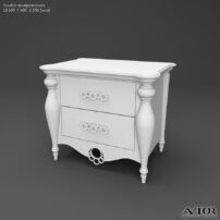 chests, commodes, bedside tables: 1
